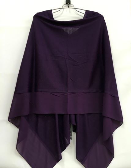 Dark Purple Poncho