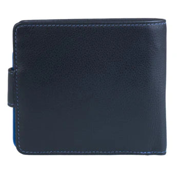 Hudson Black and Blue Tab Wallet with RFID