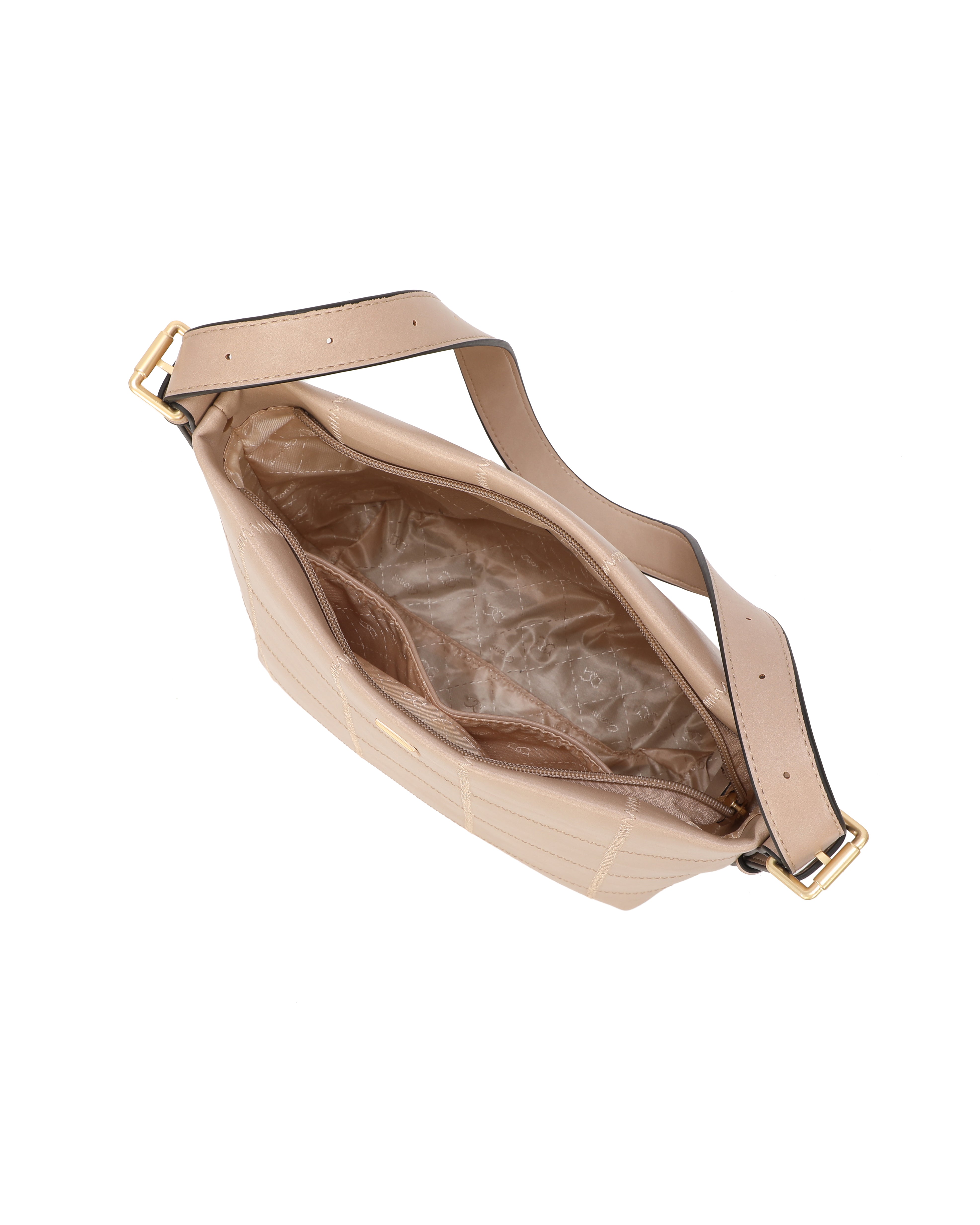 Gionni Beige Jet Shoulder Bag