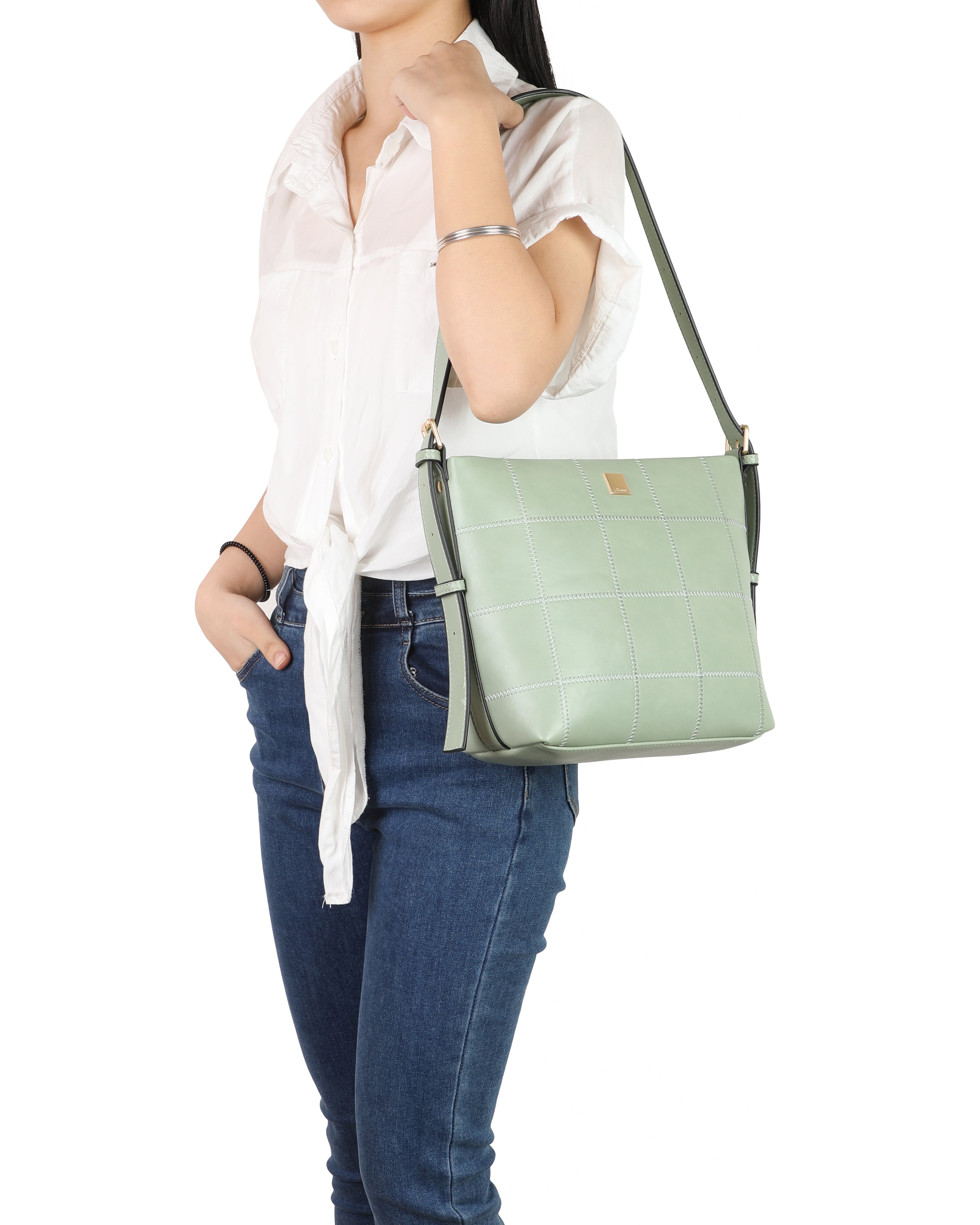 Gionni Sage Jet Shoulder Bag