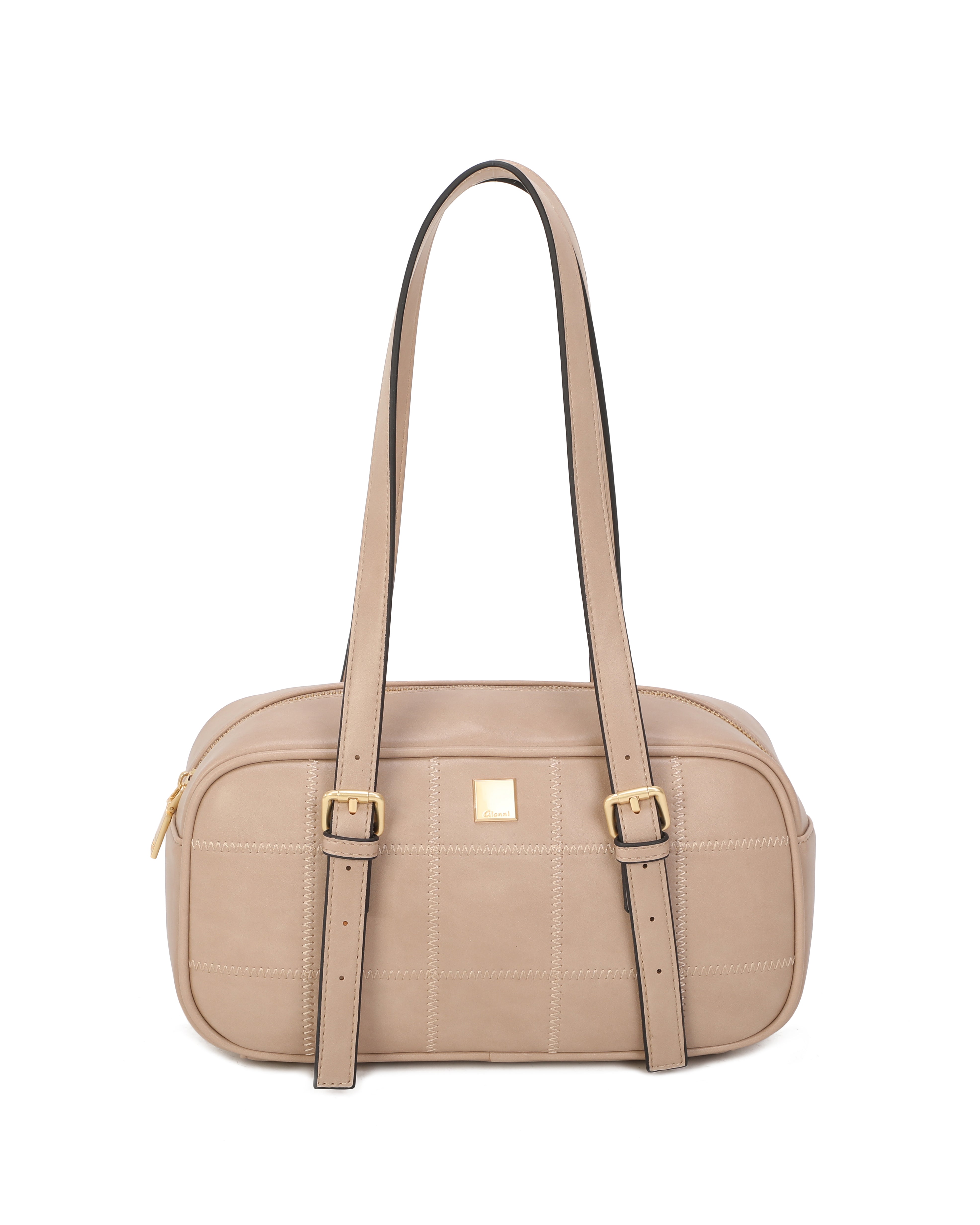 Gionni Beige Jet Bowling Bag