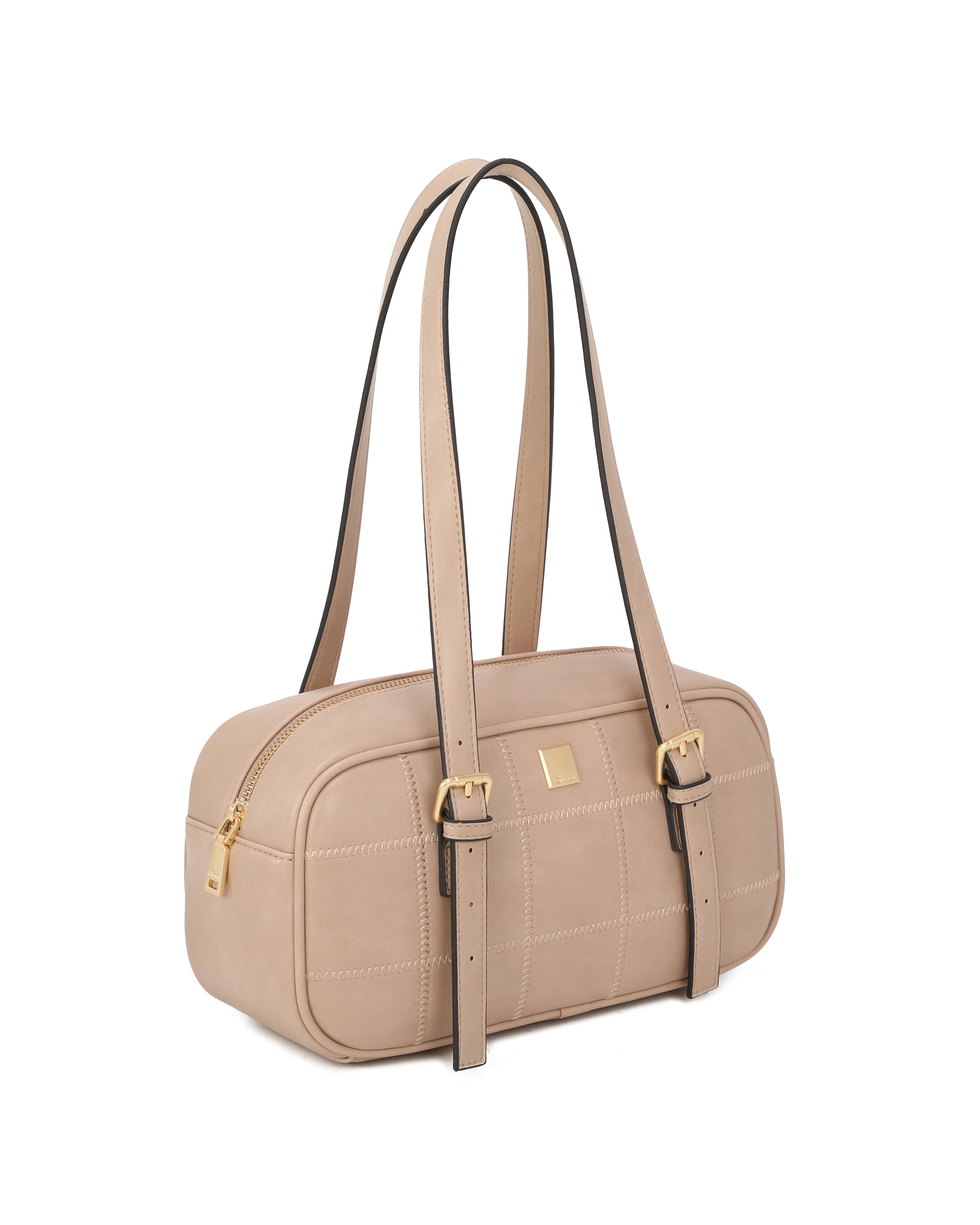 Gionni Beige Jet Bowling Bag