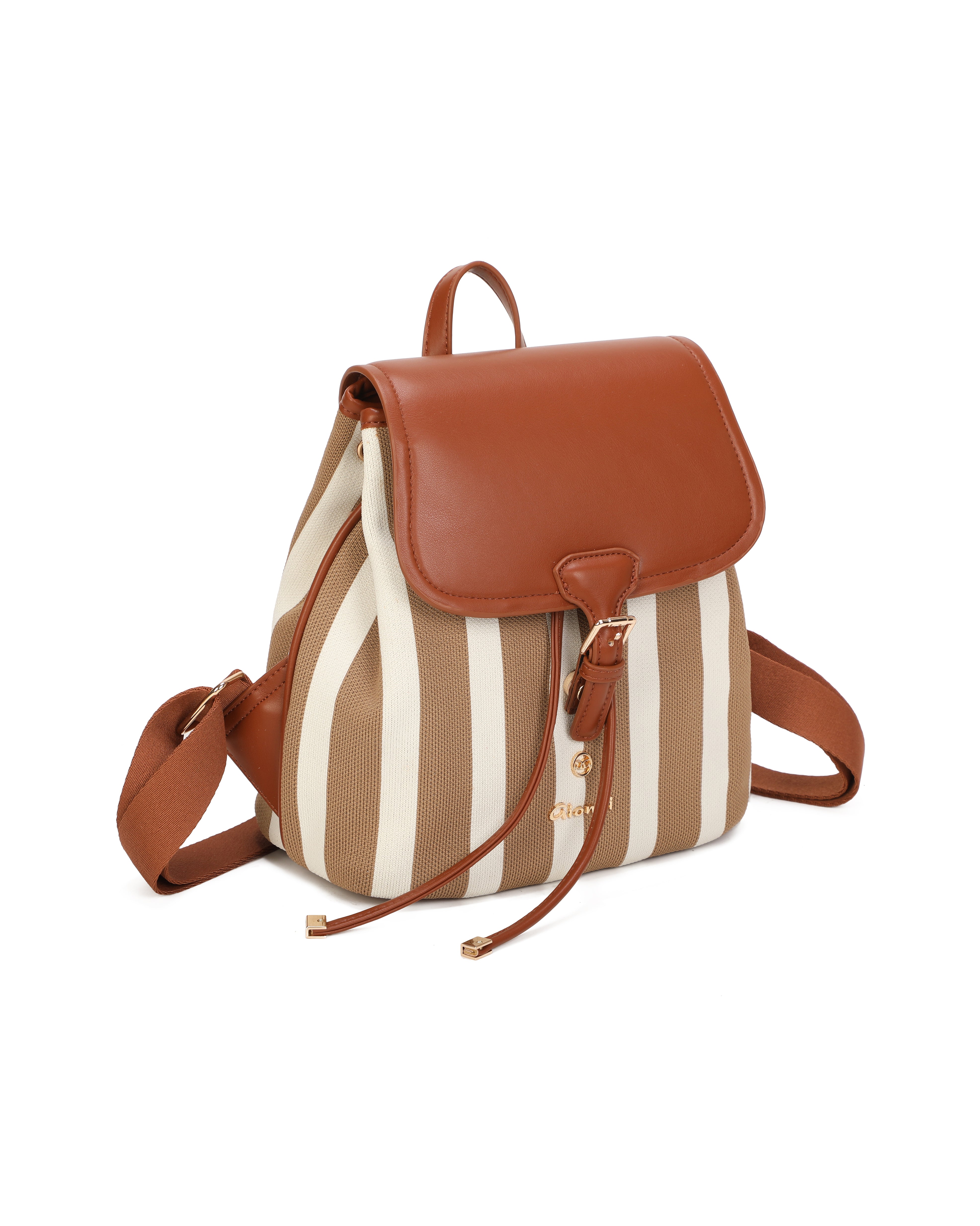 Gionni Coral Tan/Mustard Medium East Backpack