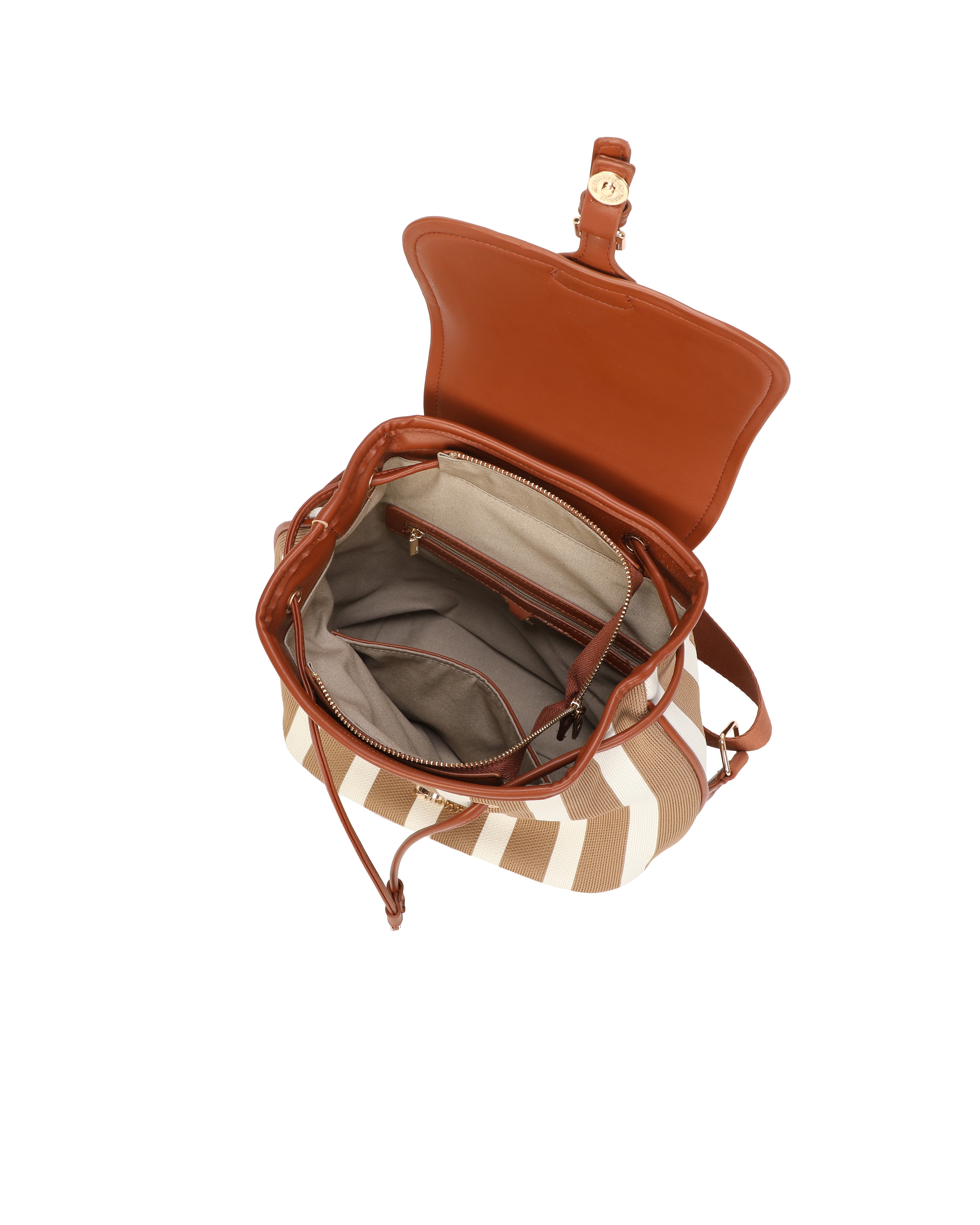 Gionni Coral Tan/Mustard Medium East Backpack