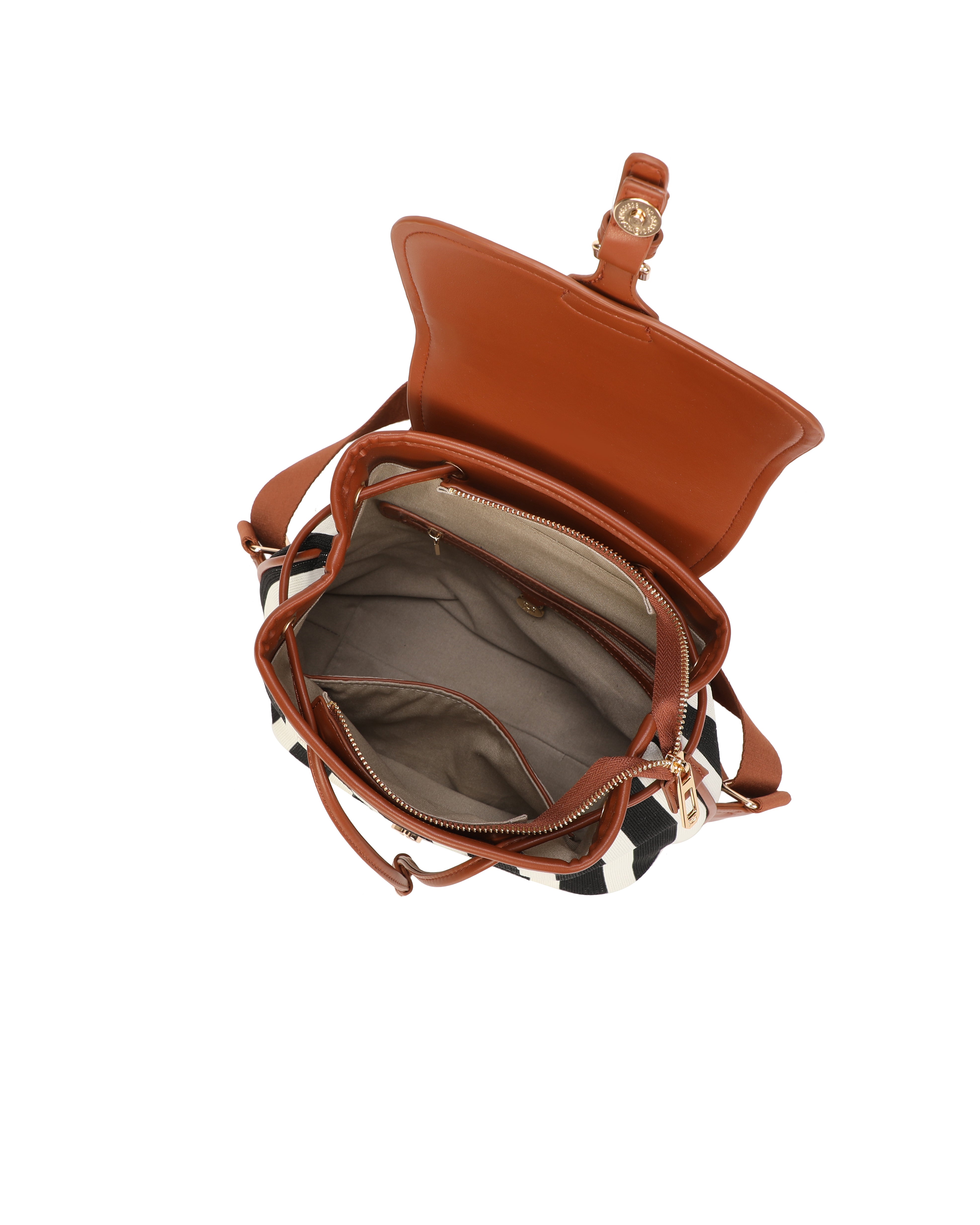 Gionni Coral Tan/Black Medium Backpack