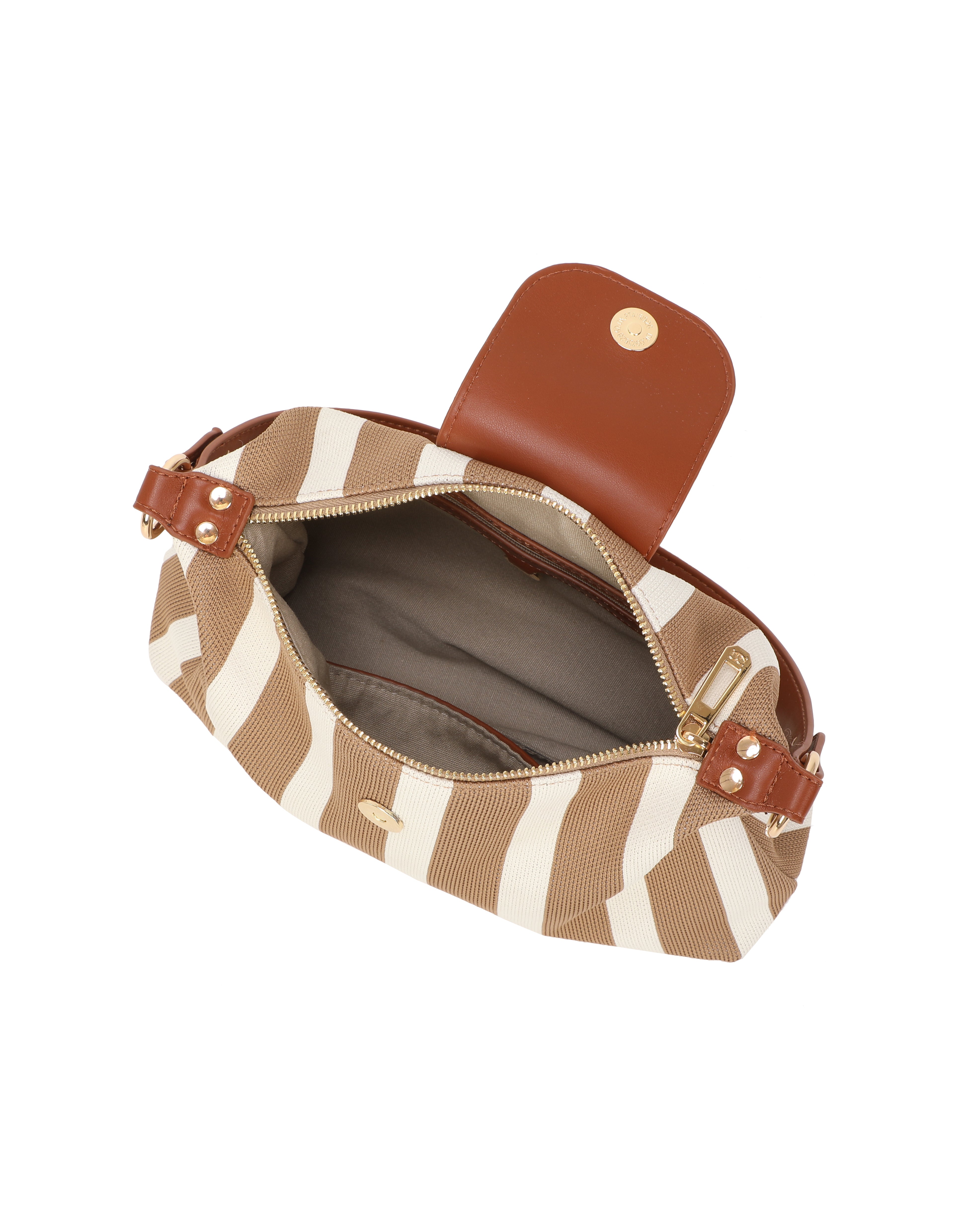 Gionni Coral Tan/Mustard East West Crossbody Bag