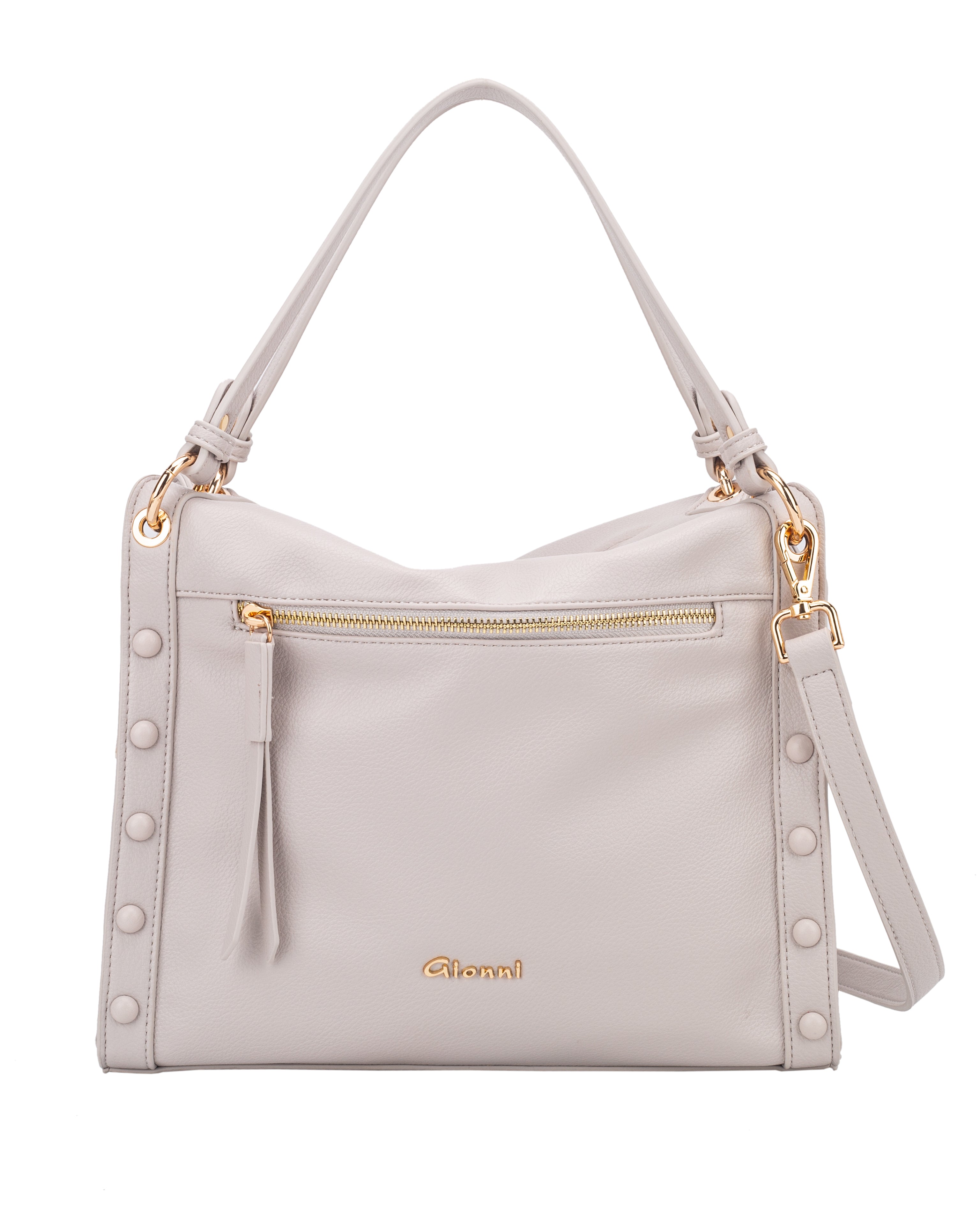 Gionni Aqua Off White Large Hobo Bag