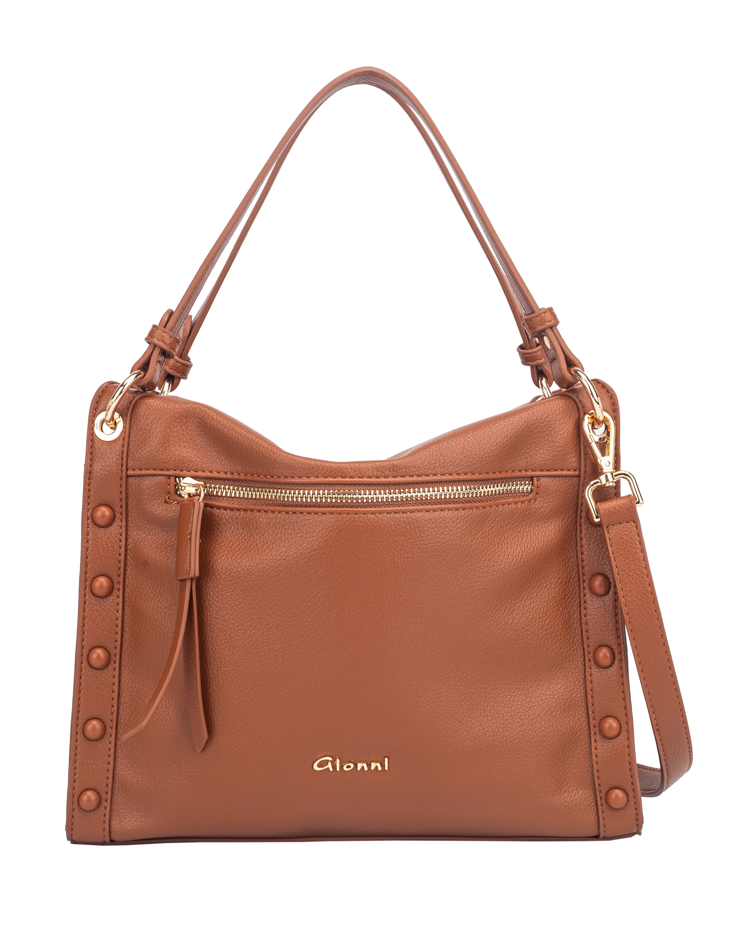 Gionni Aqua Tan Large Hobo Bag