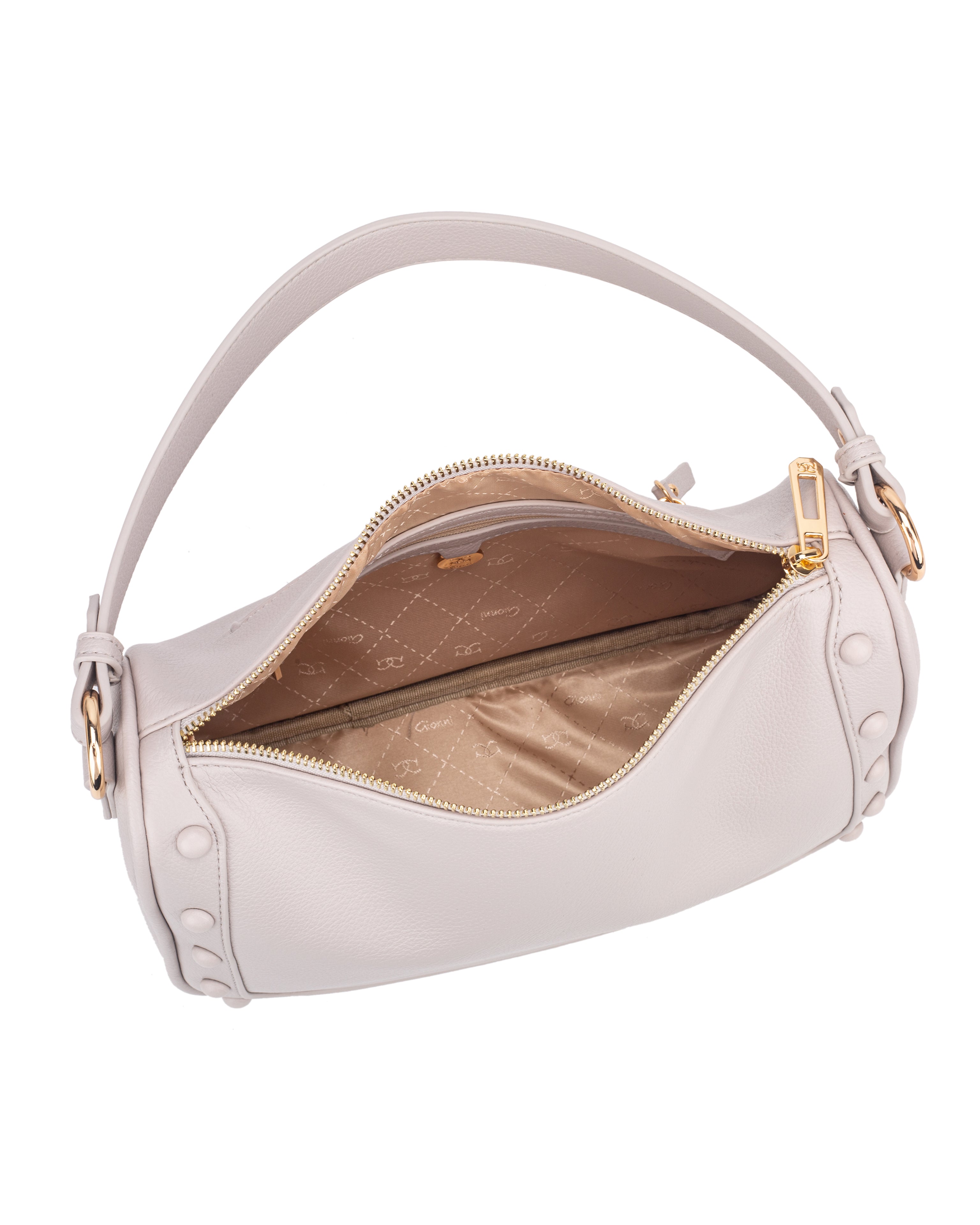 Gionni Off White Aqua East West Shoulder Bag