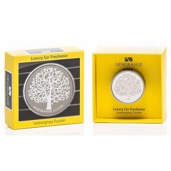 Lemongrass Fusion Luxury Car Air Freshener with Refill