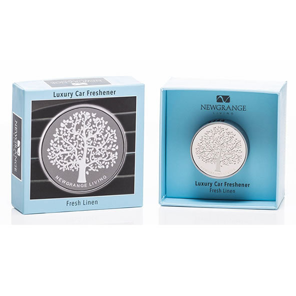 Fresh Linen Luxury Car Air Freshener with Refill