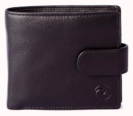 Origin Tab Black Wallet with Coin Pocket & RFID Protection