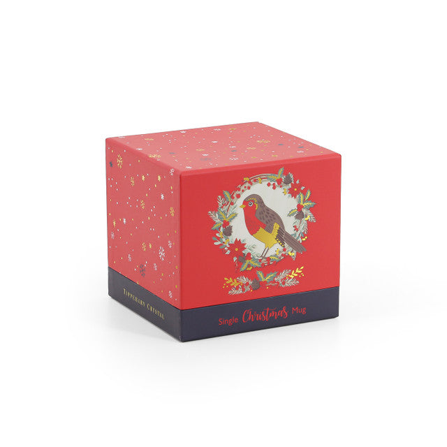 Single Christmas Mug - Christmas Robin