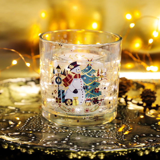 Christmas Snowman Led Candle
