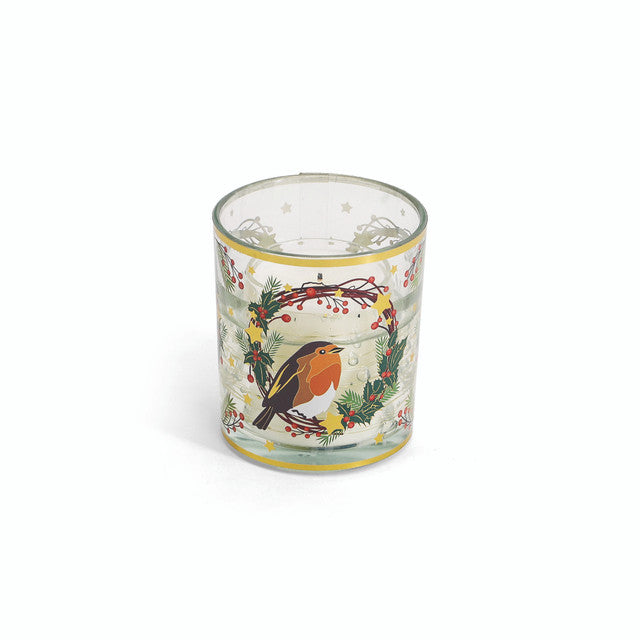 Christmas Robin Led Candle