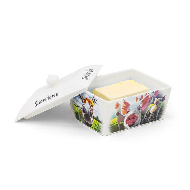 Eoin O'Connor Beyond the Herd - Butter Dish