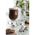 Galway Crystal Irish Blessing Latte/Irish Coffee Pair