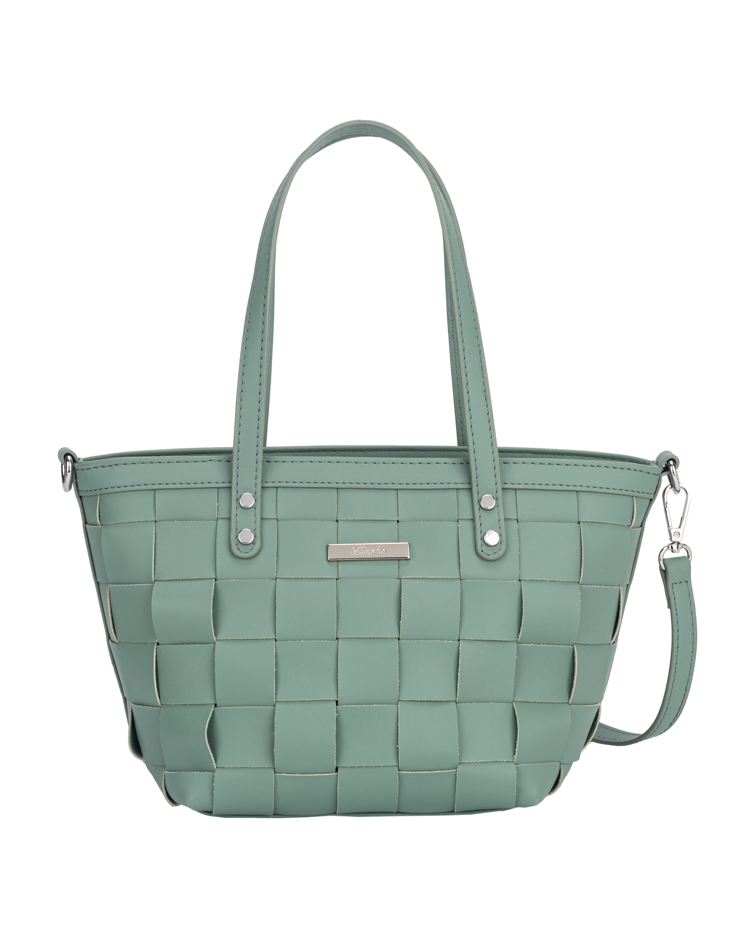 Hampton Genoa Sage Double Handle Grab Bag