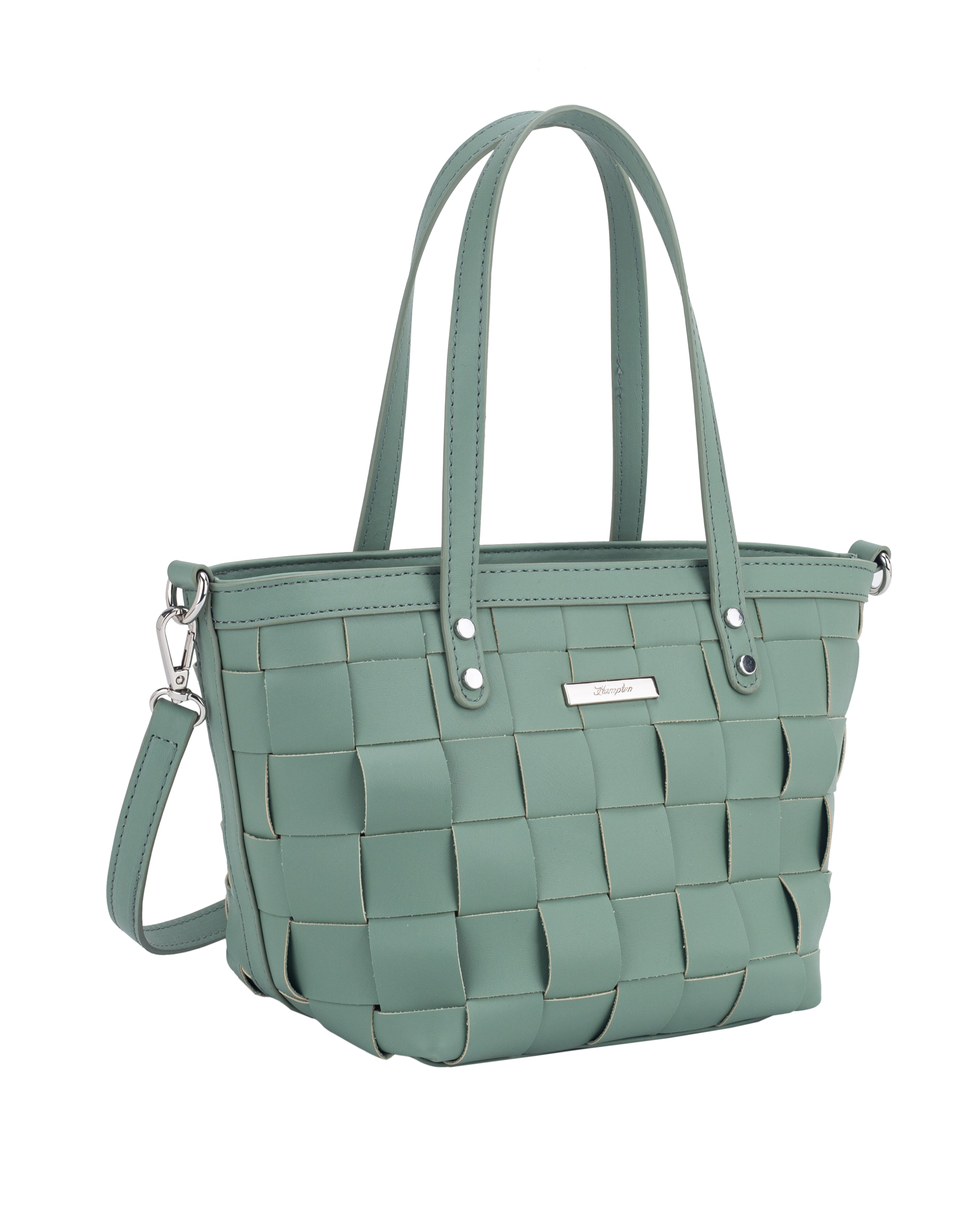 Hampton Genoa Sage Double Handle Grab Bag