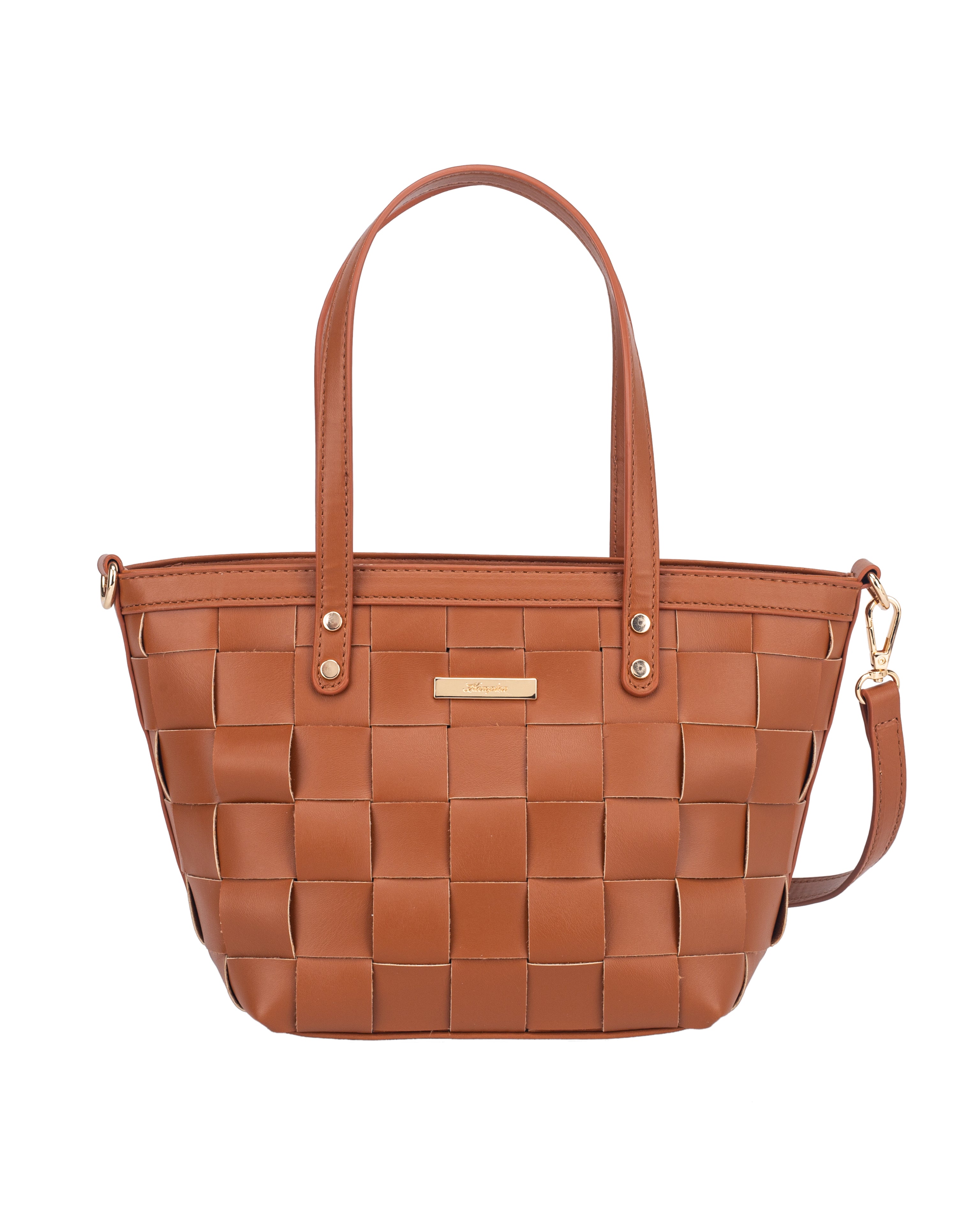 Hampton Genoa Tan Double Handle Grab Bag