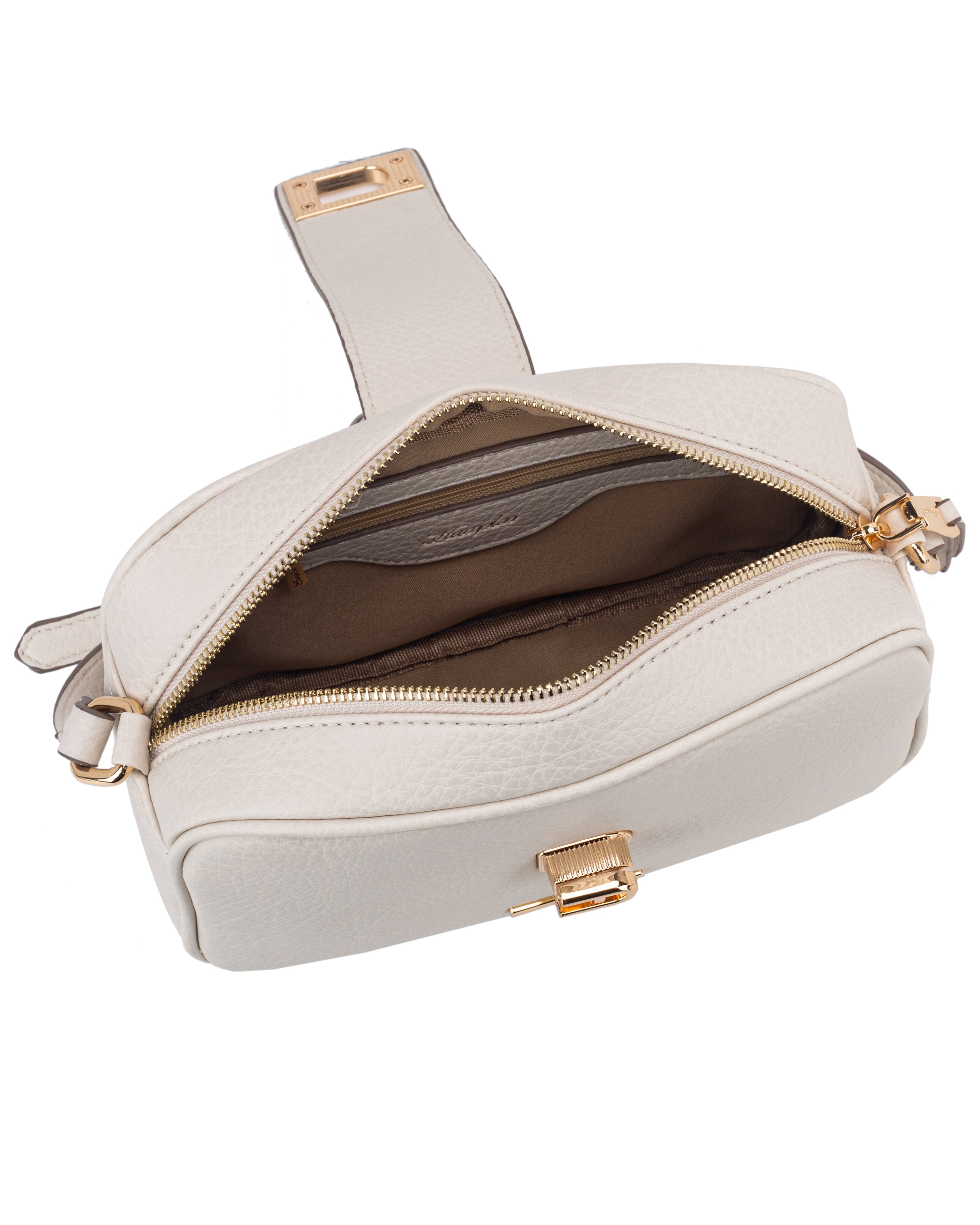 Hampton Palermo Beige Cross Body Box Bag