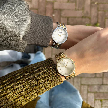 Cluse Pavane Petite 2.0 Watch Steel, Coconut Milk, Two-Tone