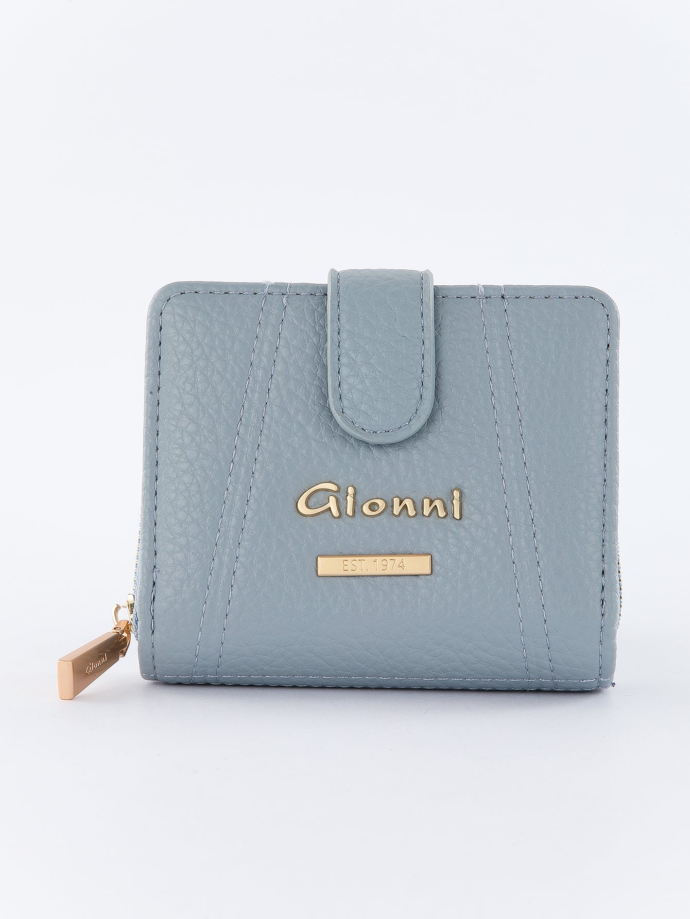 Gionni Triton Blue 11cm Zip Around Purse
