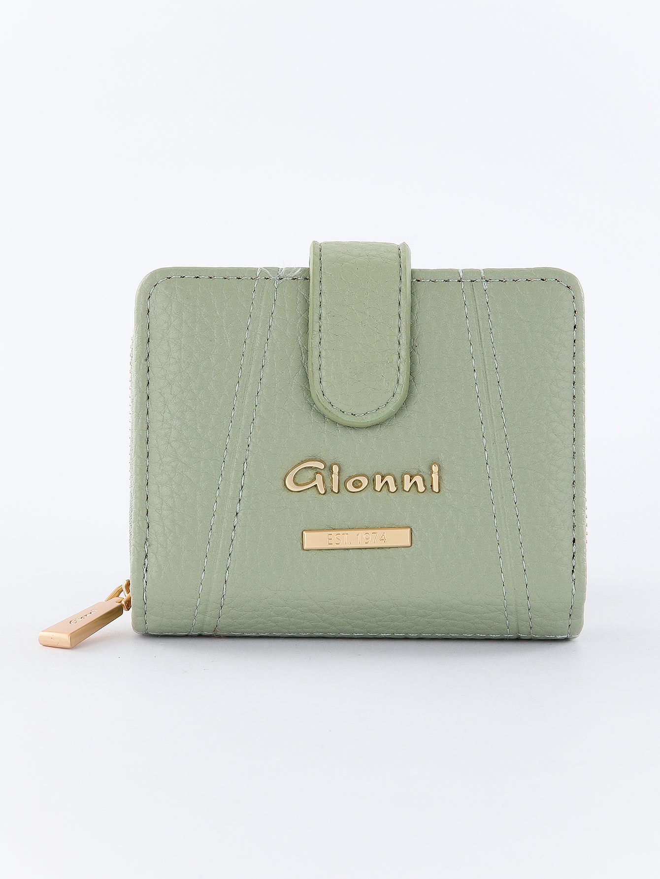 Gionni Triton Green 11cm Zip Around Purse
