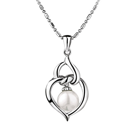 Newbridge Pearl Heart Pendant