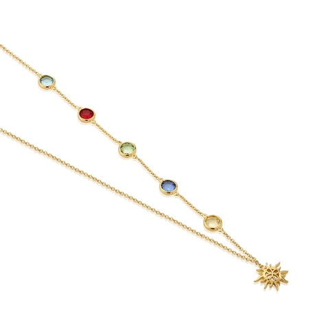 Newbridge Necklace with Multi Coloured stones