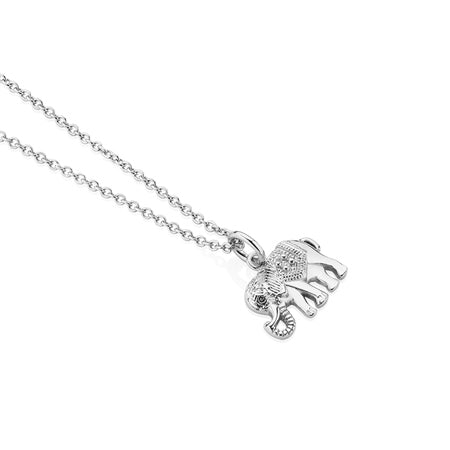 Newbridge Silver Plated Pendant with Elephant