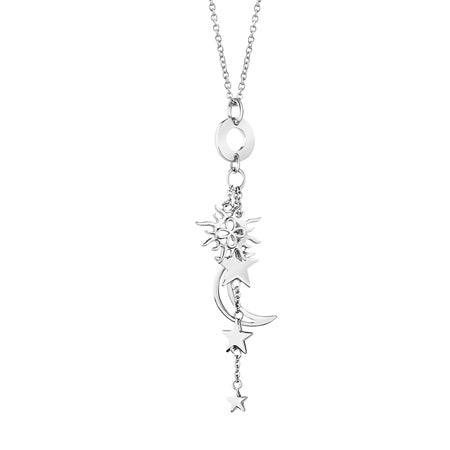 Newbridge Sun, Moon, Stars Charm Necklace