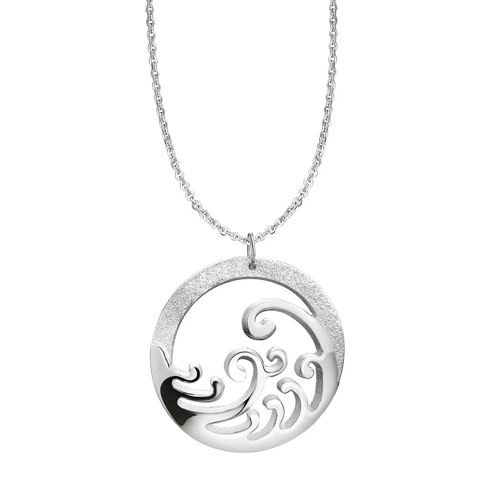 Newbridge Silver Plated Ocean Pendant