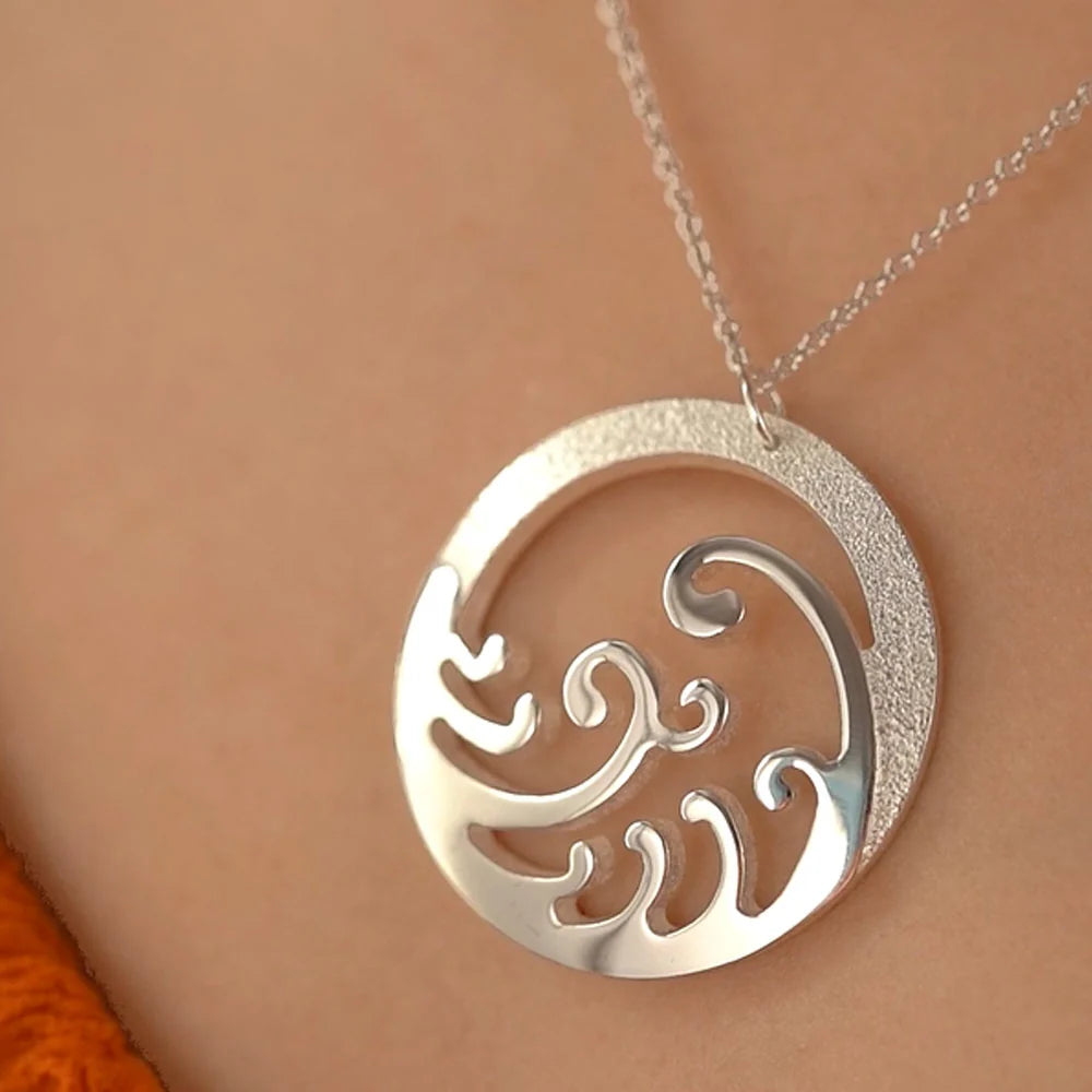 Newbridge Silver Plated Ocean Pendant