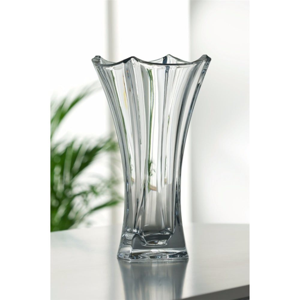 Galway Crystal Dune 14" Waisted Vase
