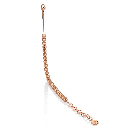 Newbridge Rose Gold Plate Small Bead Bracelet