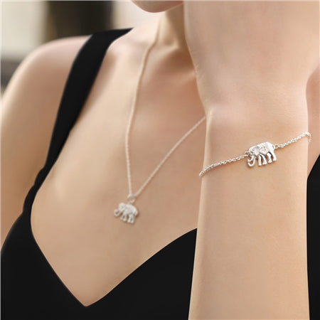Newbridge Silver Plated Bracelet with Elephant