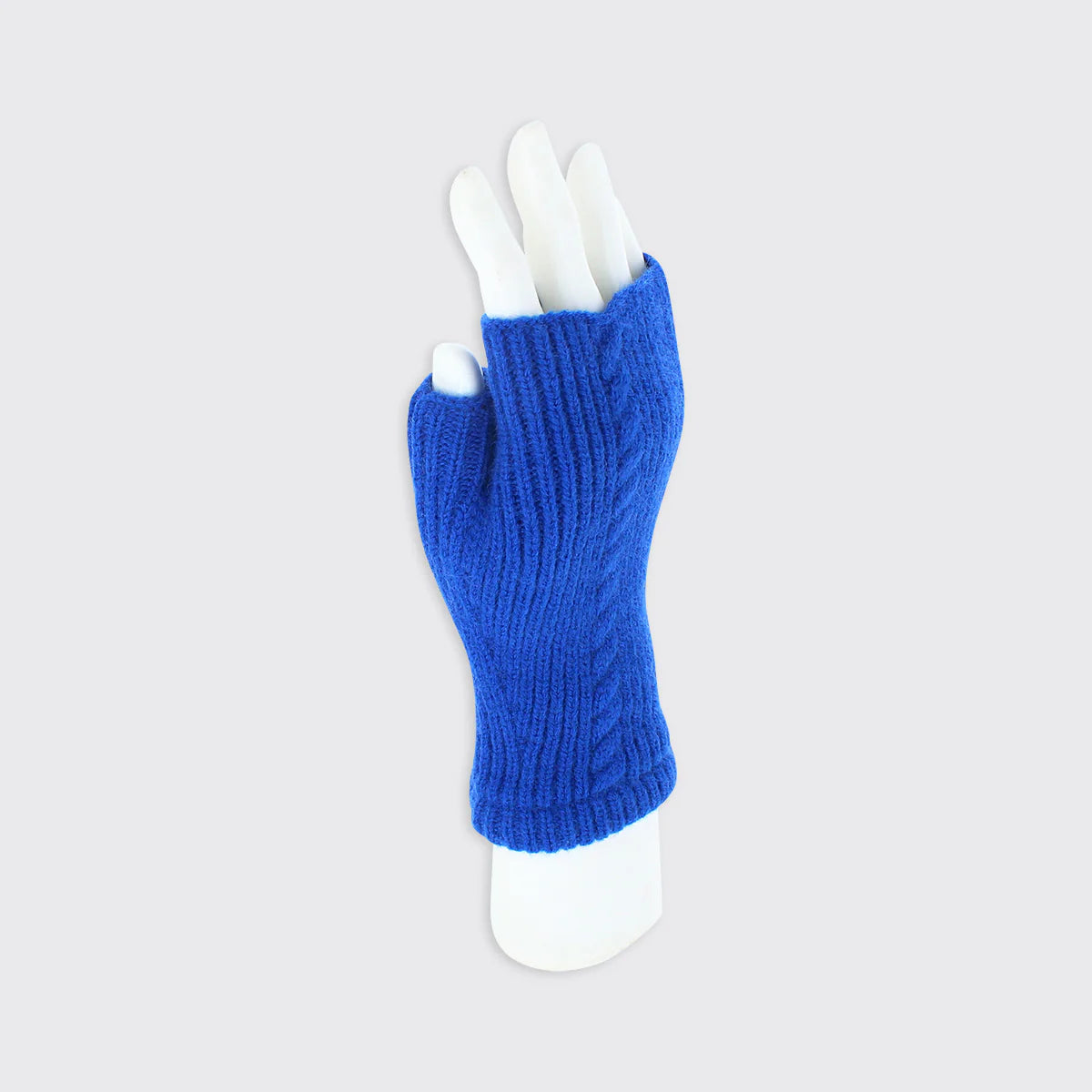 Ruby Fingerless Gloves Royal Blue