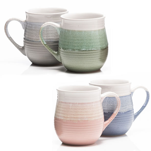 Newgrange Eva Pottery Mugs Set of 4