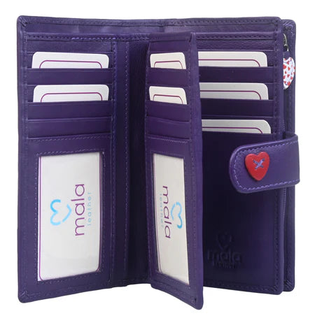 Lucy Blue Tab Purse - RFID