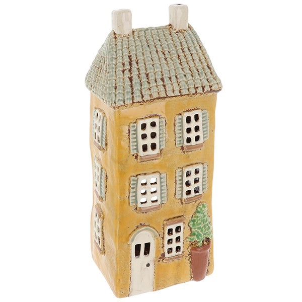 Village Pottery Garden House/Shutter Tealight