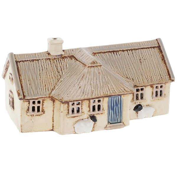 Village Pottery Croft House Thatch Straw