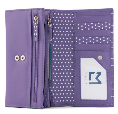 Moonflower Purple Matinee Bee Purse