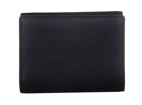 Mason Black and Red Tri Fold Purse