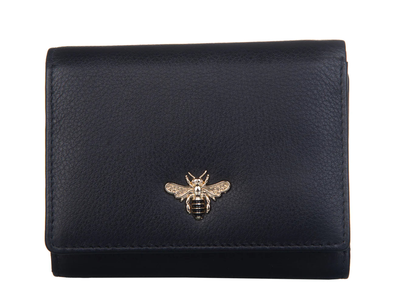 Mason Black and Red Tri Fold Purse