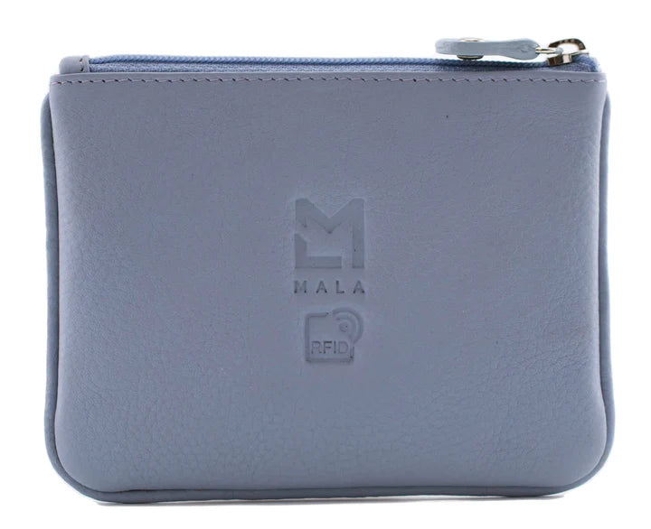 Savanna Leather Safari Scene Coin Purse