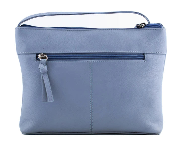 Savanna Leather Safari Scene Crossbody Bag