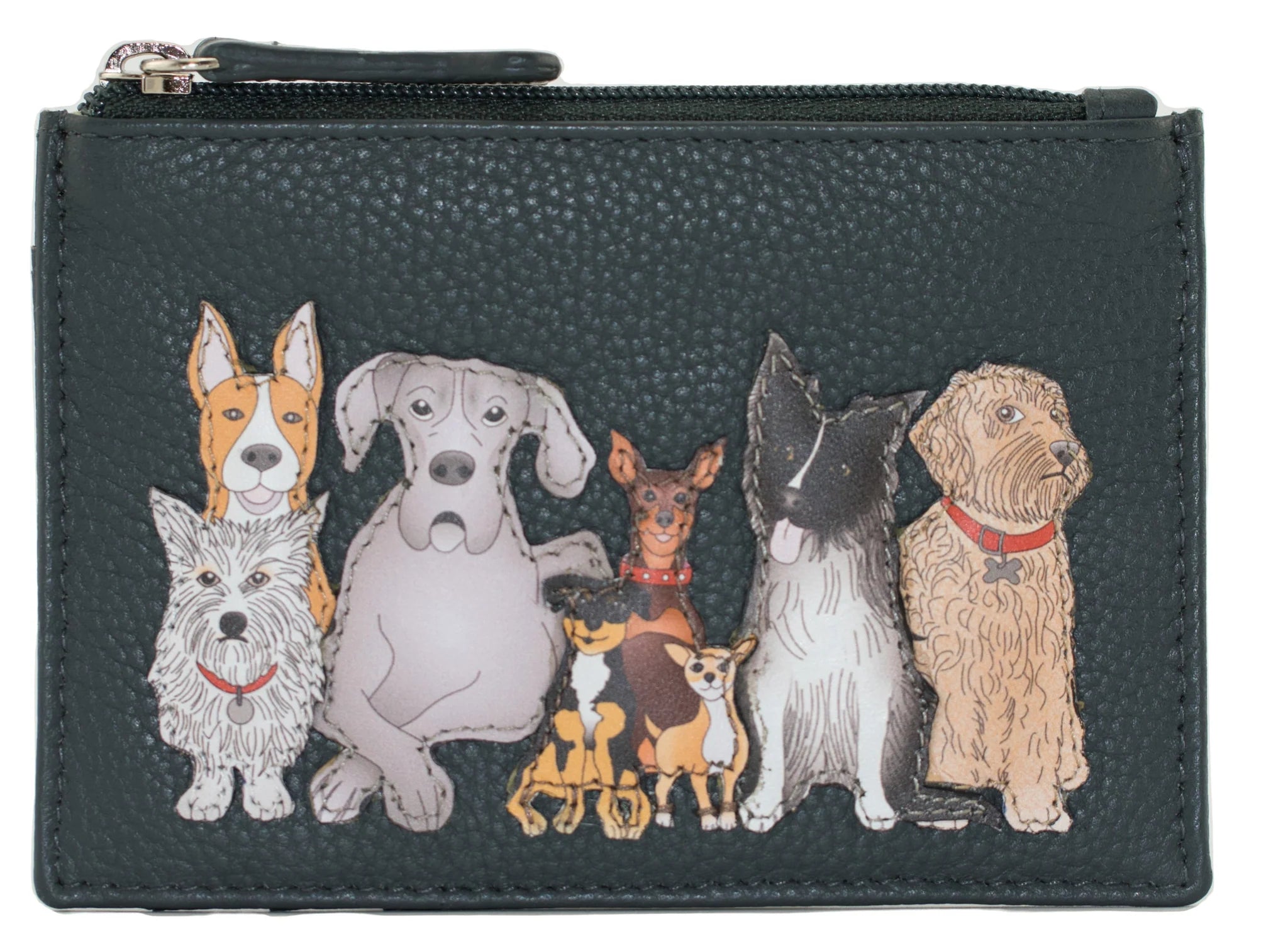 Kennel Crew Leather Coin & Card Purse - 40 631