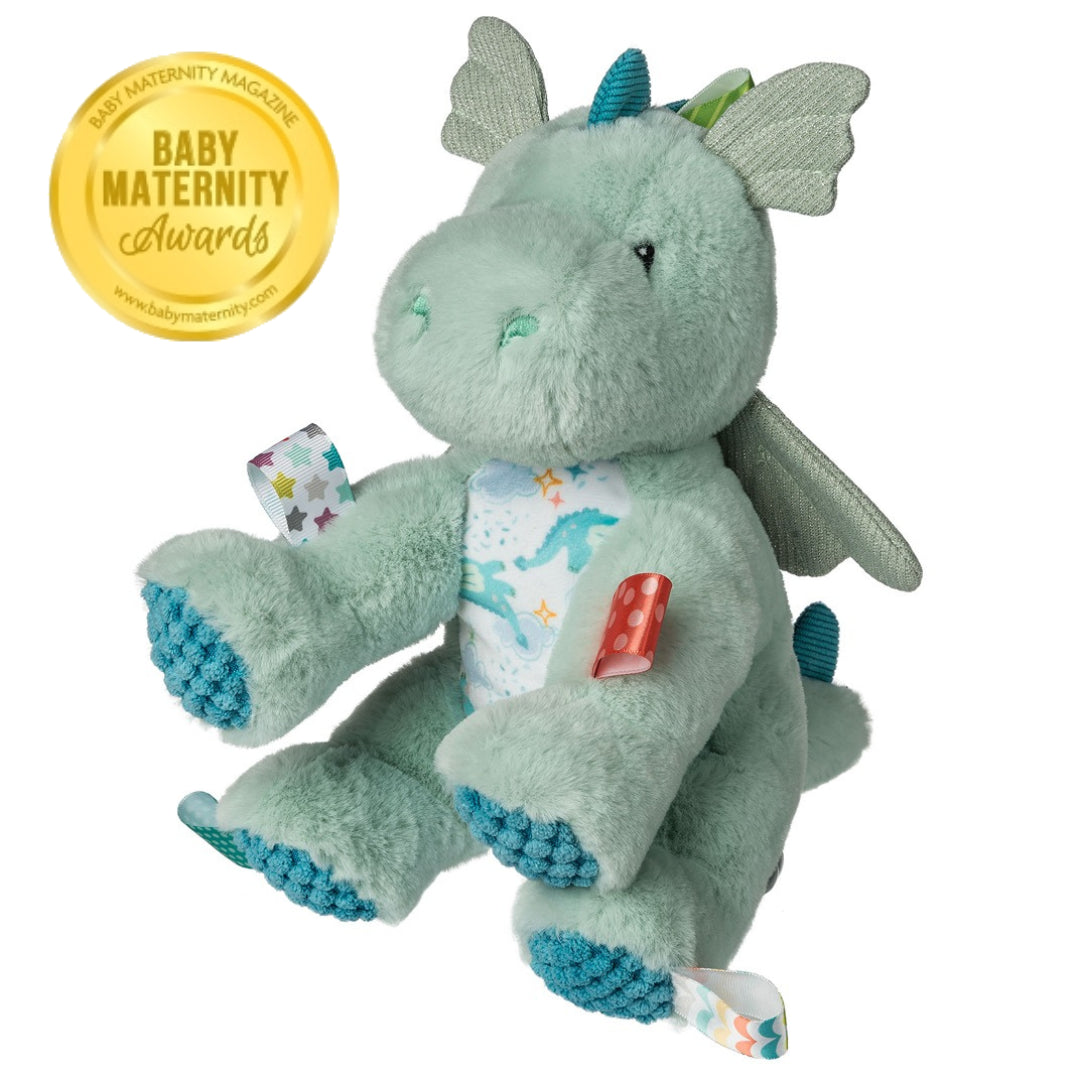 Taggies Drax Dragon Soft Toy – 11″