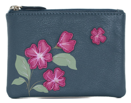 Sakura Navy Soft Coin Purse